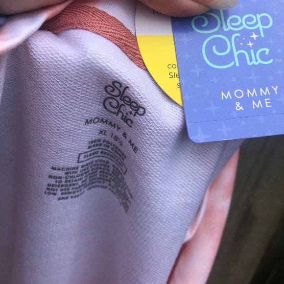 NWT SLEEP CHIC MOMMY & ME ONESIE PJS - Picture 4 of 4